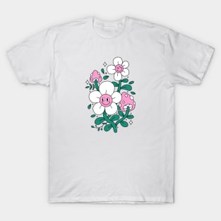 Flowers and mushrooms T-Shirt